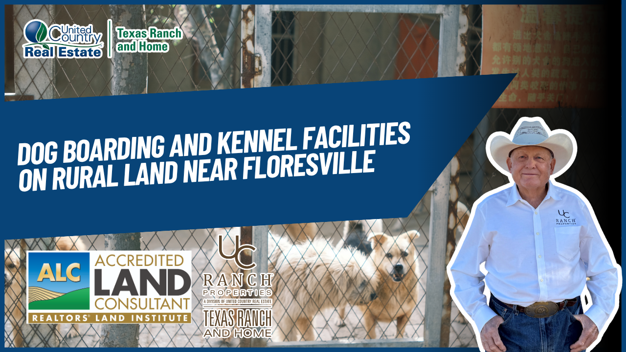 Dog Boarding and Kennel Facilities on Rural Land Near Floresville